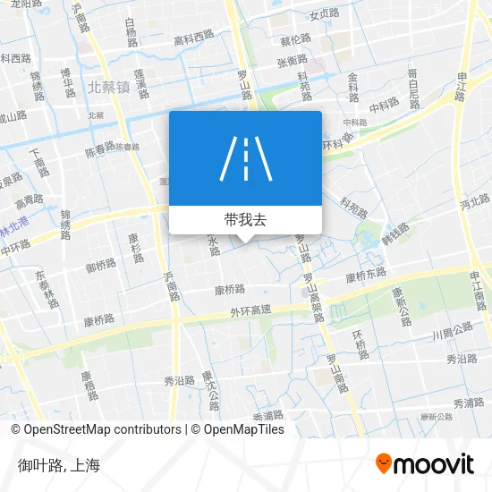 御叶路地图