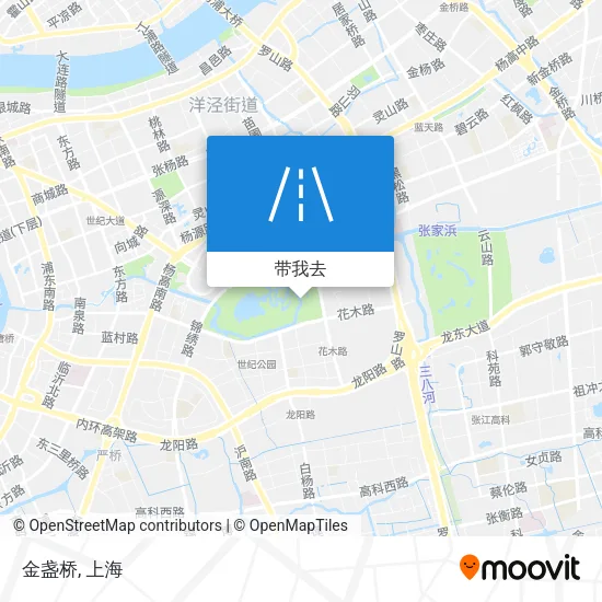 金盏桥地图