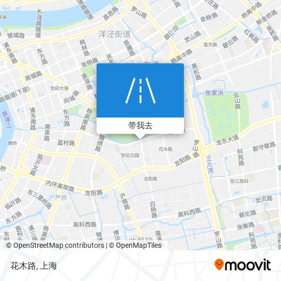 花木路地图