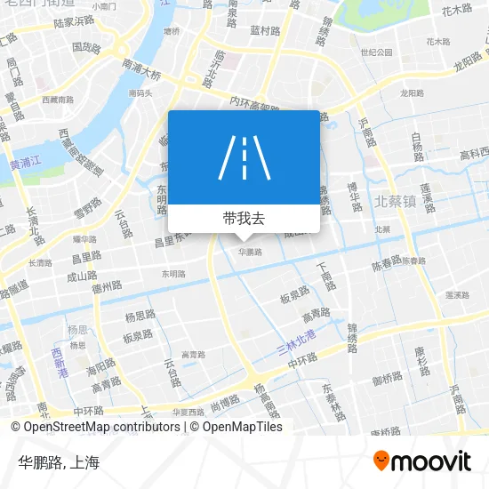 华鹏路地图