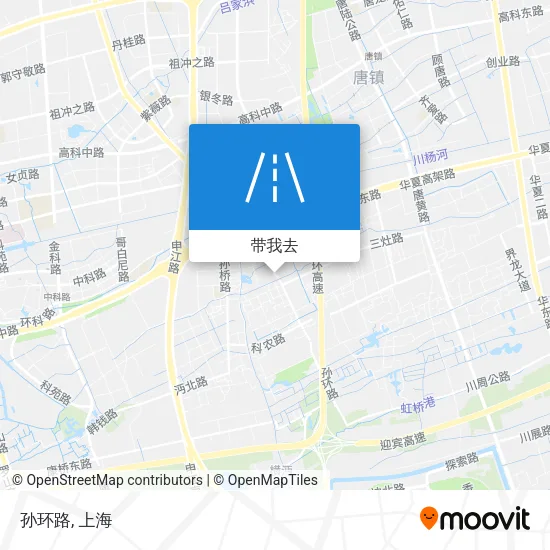 孙环路地图