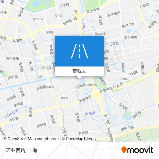 环业西路地图
