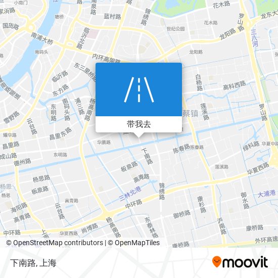 下南路地图