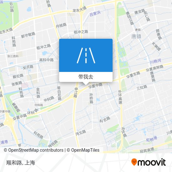 顺和路地图