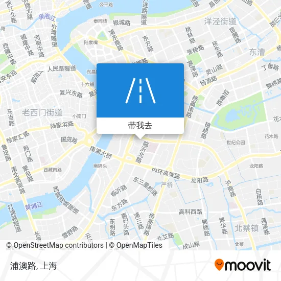 浦澳路地图
