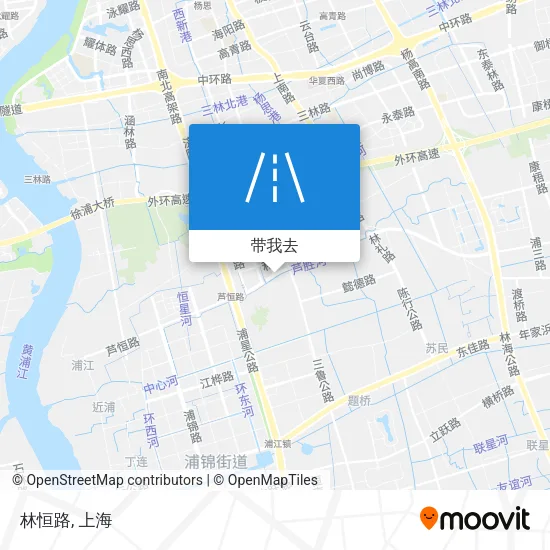 林恒路地图