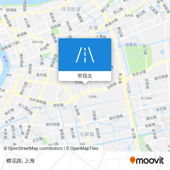 樱花路地图