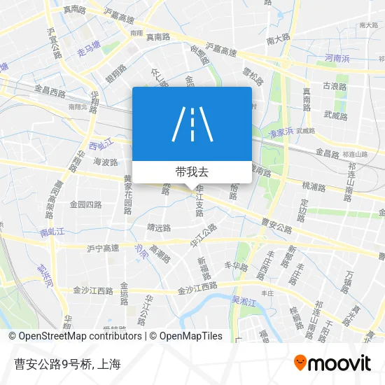 曹安公路9号桥地图