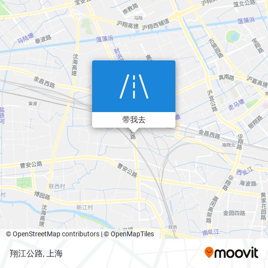 翔江公路地图