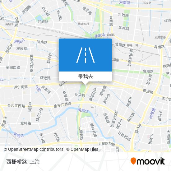 西栅桥路地图