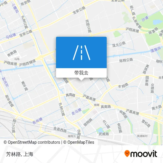芳林路地图