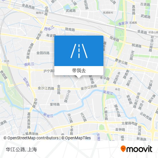 华江公路地图