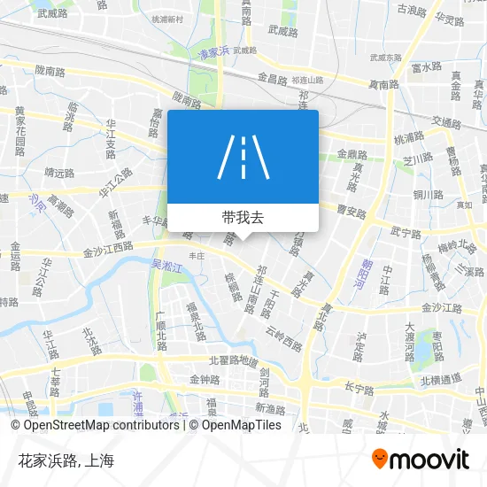 花家浜路地图