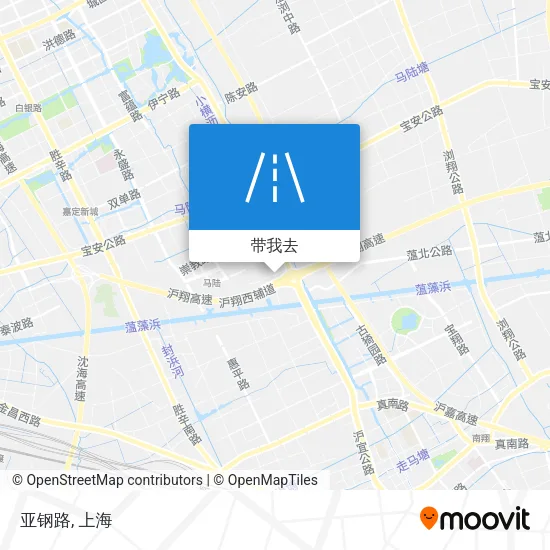 亚钢路地图