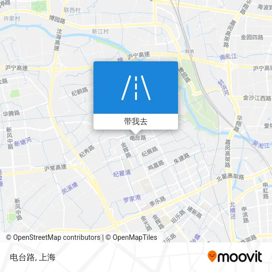 电台路地图