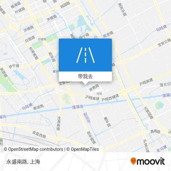 永盛南路地图