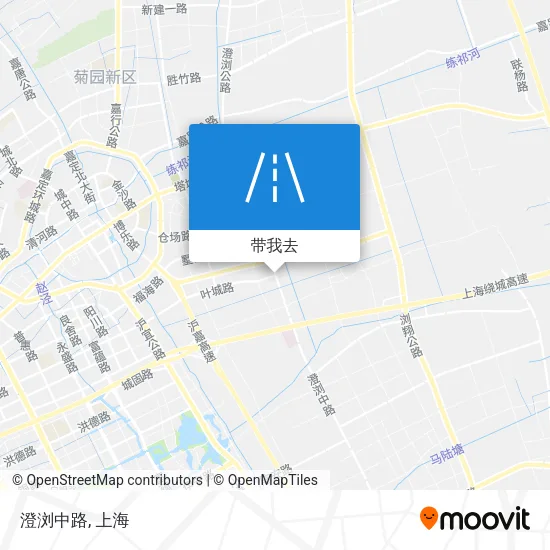 澄浏中路地图