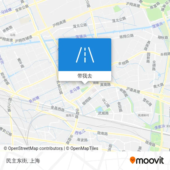 民主东街地图