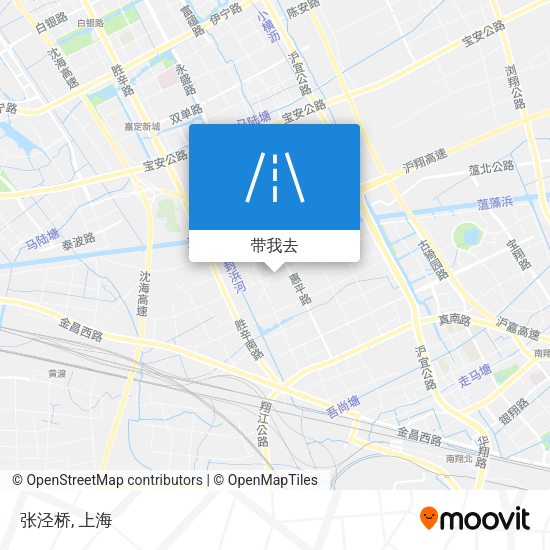 张泾桥地图