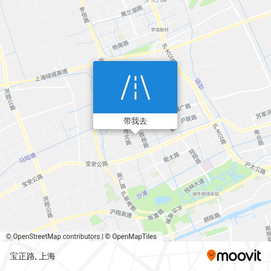 宝正路地图