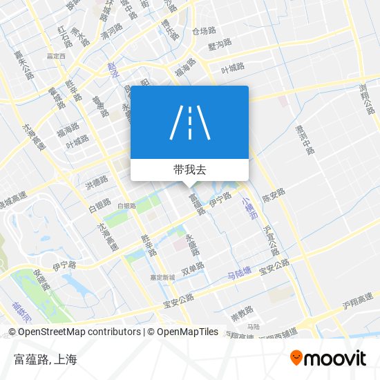 富蕴路地图