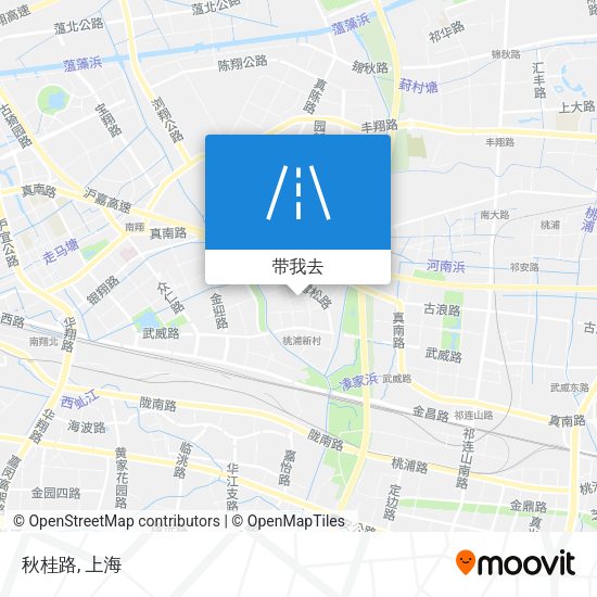 秋桂路地图