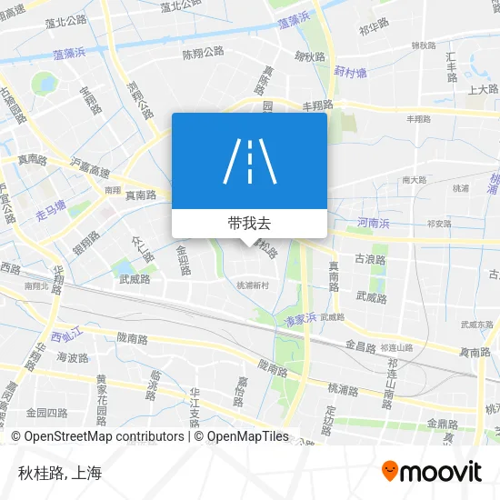 秋桂路地图
