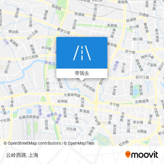 云岭西路地图