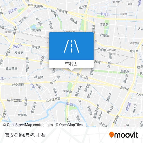 曹安公路8号桥地图