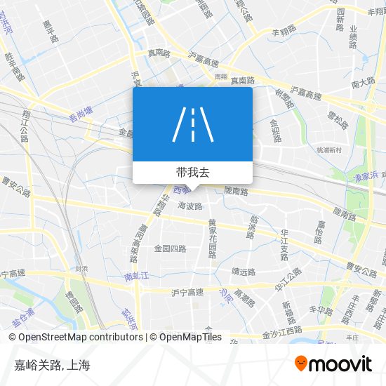 嘉峪关路地图