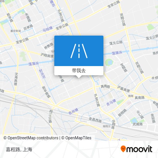 嘉程路地图