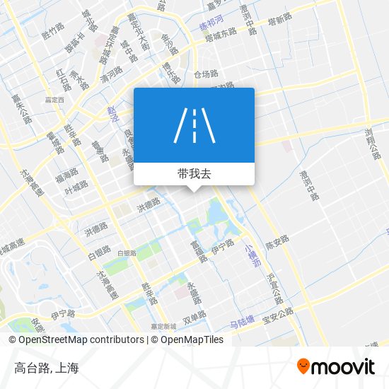 高台路地图