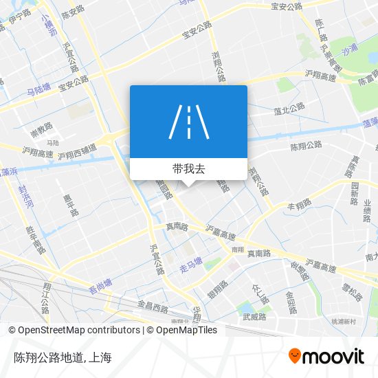 陈翔公路地道地图