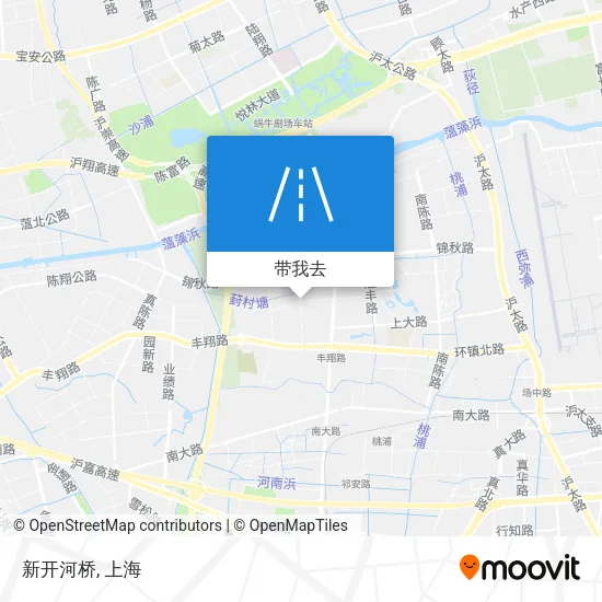 新开河桥地图
