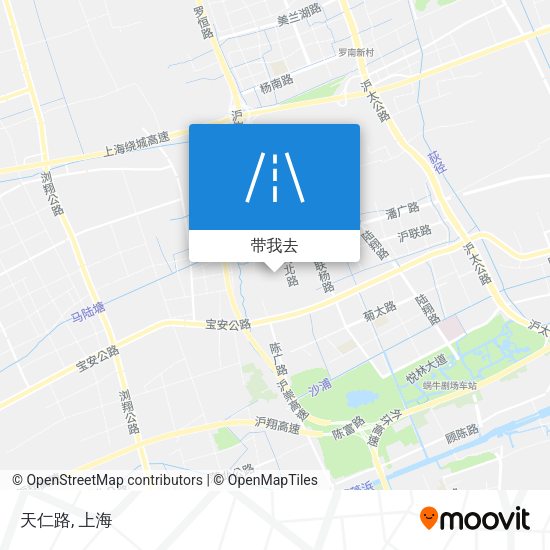 天仁路地图