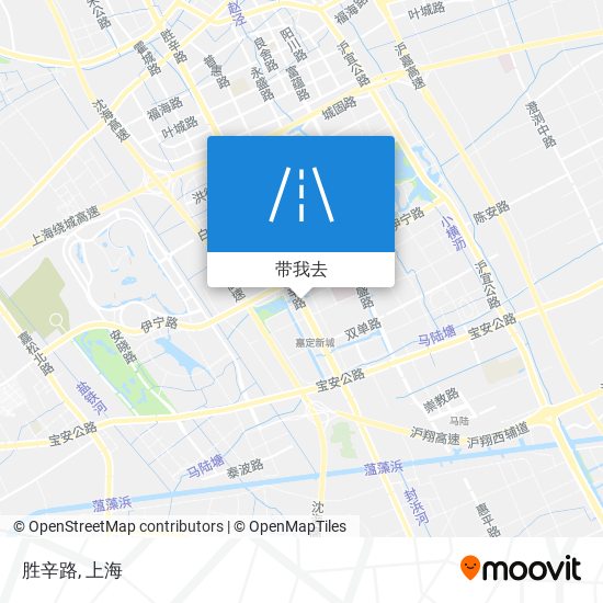 胜辛路地图