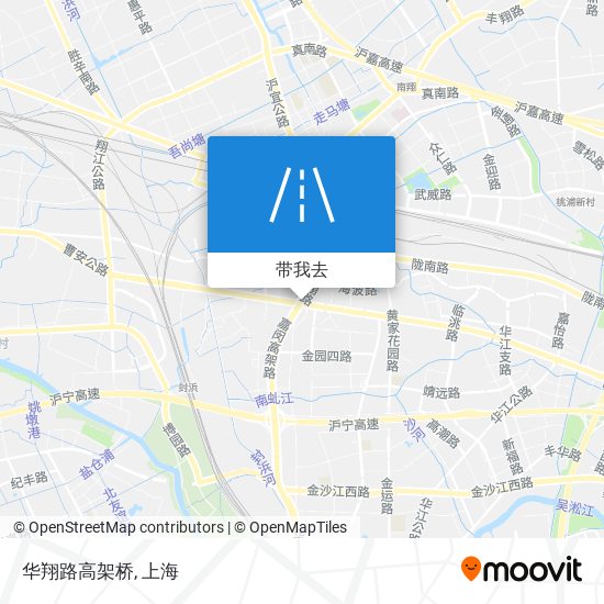 华翔路高架桥地图