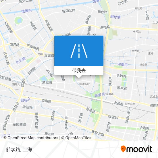 郁李路地图