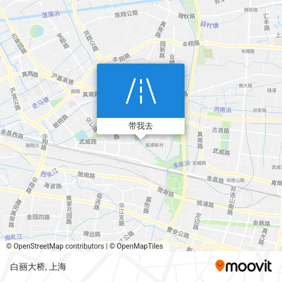 白丽大桥地图