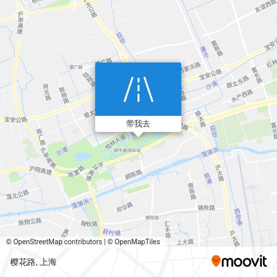 樱花路地图