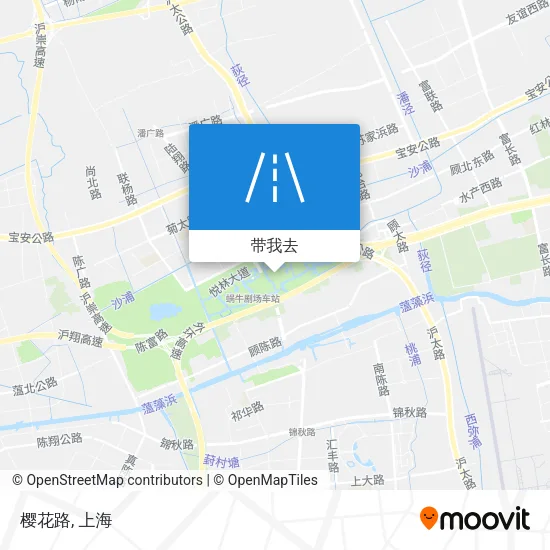 樱花路地图