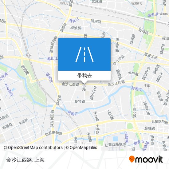 金沙江西路地图