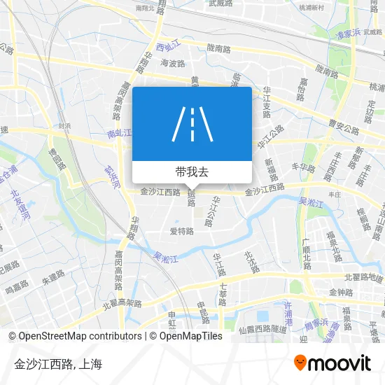 金沙江西路地图