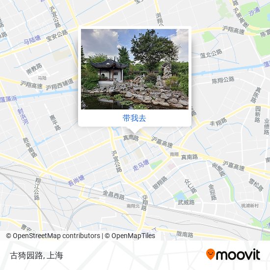 古猗园路地图