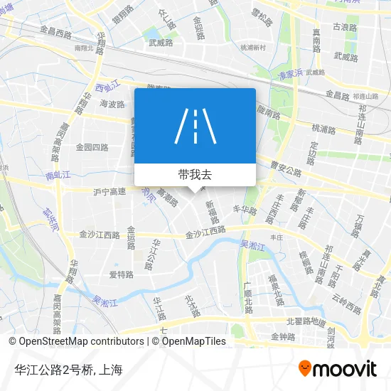 华江公路2号桥地图