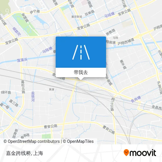 嘉金跨线桥地图