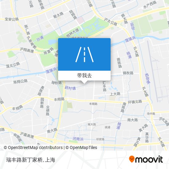 瑞丰路新丁家桥地图