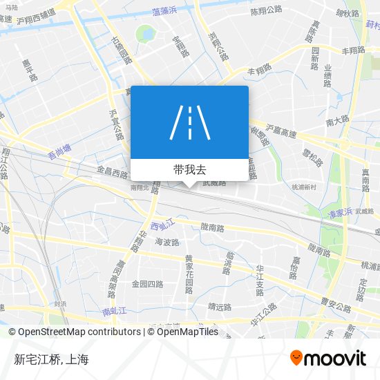 新宅江桥地图