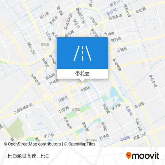 上海绕城高速地图