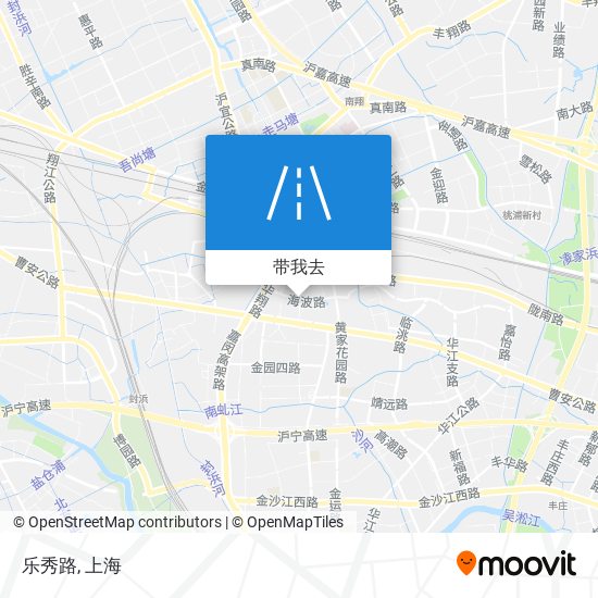 乐秀路地图